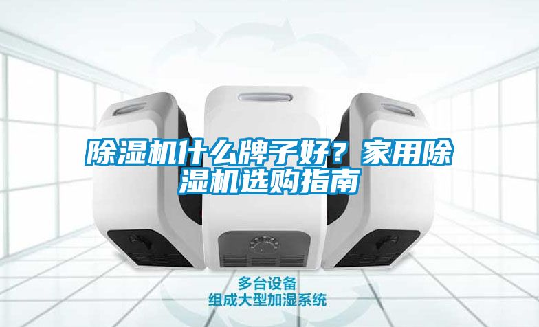 除濕機什么牌子好？家用除濕機選購指南