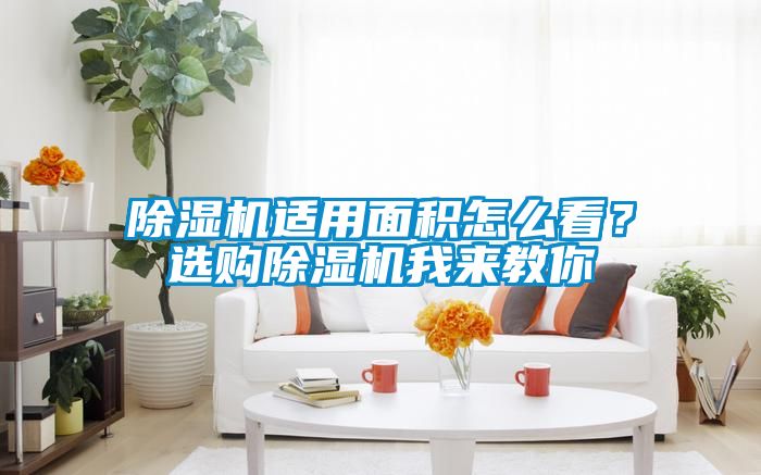 除濕機(jī)適用面積怎么看？選購除濕機(jī)我來教你