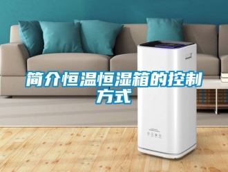 知識百科簡介恒溫恒濕箱的控制方式