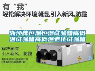 知識(shí)百科浙江牌恒溫恒濕試驗(yàn)箱高低溫試驗(yàn)箱高低溫老化試驗(yàn)箱