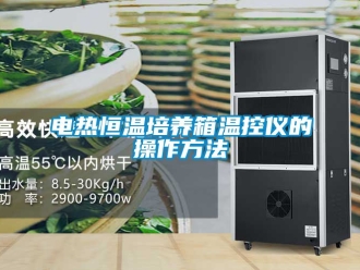 知識(shí)百科電熱恒溫培養(yǎng)箱溫控儀的操作方法