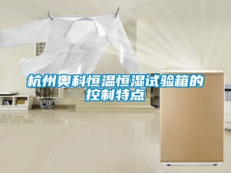 知識百科杭州奧科恒溫恒濕試驗箱的控制特點