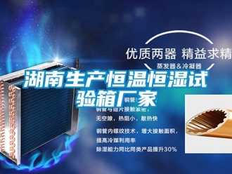 知識(shí)百科湖南生產(chǎn)恒溫恒濕試驗(yàn)箱廠家