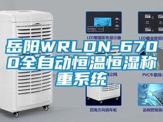 知識百科岳陽WRLDN-6700全自動恒溫恒濕稱重系統