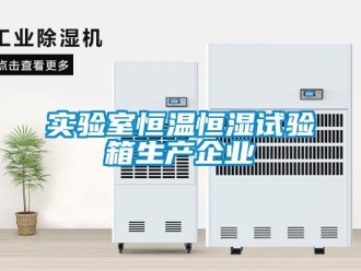 知識百科實驗室恒溫恒濕試驗箱生產企業