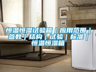 知識百科恒溫恒濕試驗箱｜應用范圍｜參數｜結構｜試驗｜標準｜恒溫恒濕箱