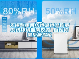 知識百科無錫稱重系統恒溫恒濕稱重系統環境監測儀器 自動稱量系統溫箱