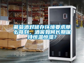 知識百科葡萄酒對儲存環境要求那么苛刻，酒窖如何長期保持恒溫恒濕？