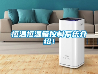 知識百科恒溫恒濕箱控制系統介紹！