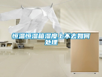 知識百科恒溫恒濕箱濕度上不去如何處理