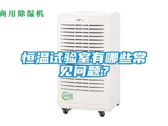 知識百科恒溫試驗室有哪些常見問題？