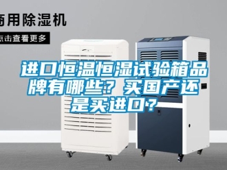 知識(shí)百科進(jìn)口恒溫恒濕試驗(yàn)箱品牌有哪些？買(mǎi)國(guó)產(chǎn)還是買(mǎi)進(jìn)口？