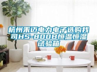 知識百科杭州禾邁電力電子選購我司HS-800B恒溫恒濕試驗箱