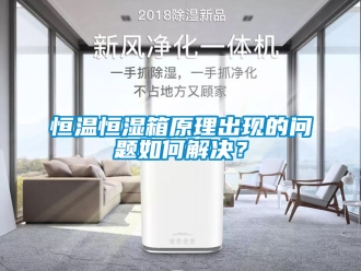 知識百科恒溫恒濕箱原理出現的問題如何解決？