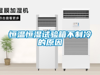 知識百科恒溫恒濕試驗箱不制冷的原因
